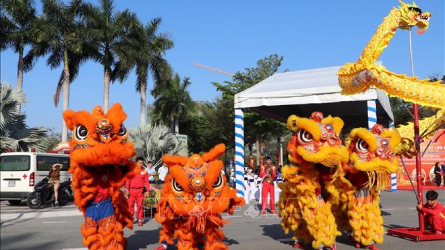 Largest kylin-lion-dragon dance performance sets new Vietnamese record